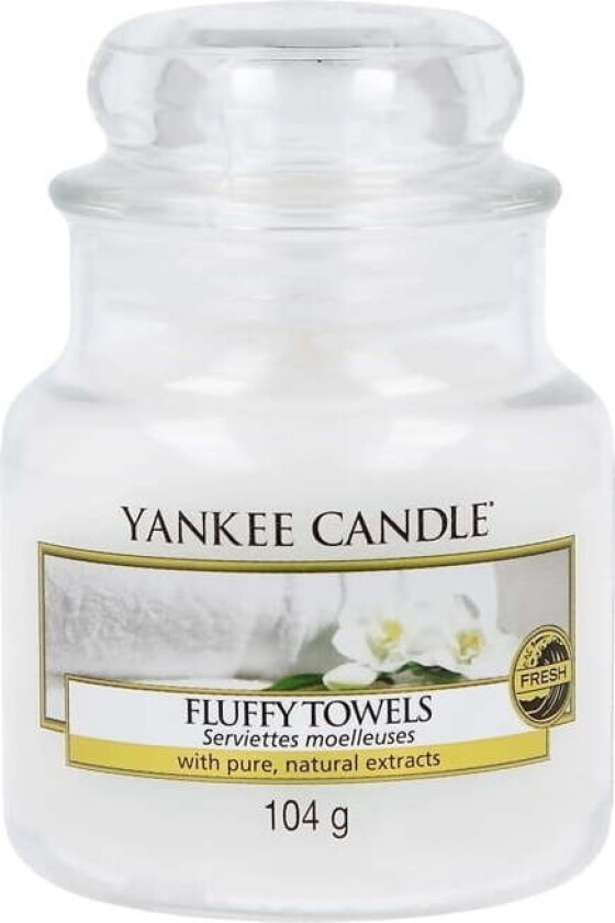 Yankee Candle Classic Small Jar Fluffy Towels 104g