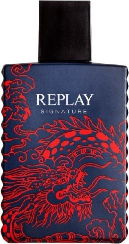 Replay Signature Red For Man Edt 100ml