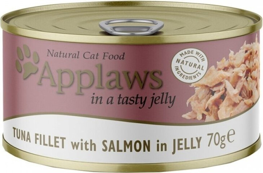 Applaws Tuna Fillet with Salmon in Jelly 70 g