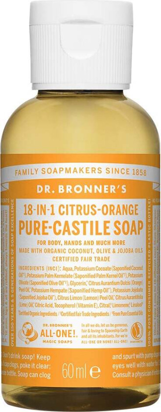 Magic Soaps Citrus-Orange, 60 ml Bad- & Dusjkrem