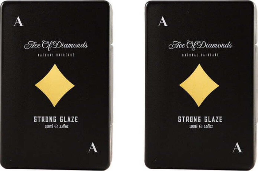 2-pack Ace of Diamond Natural Haircare Strong Glaze 100ml