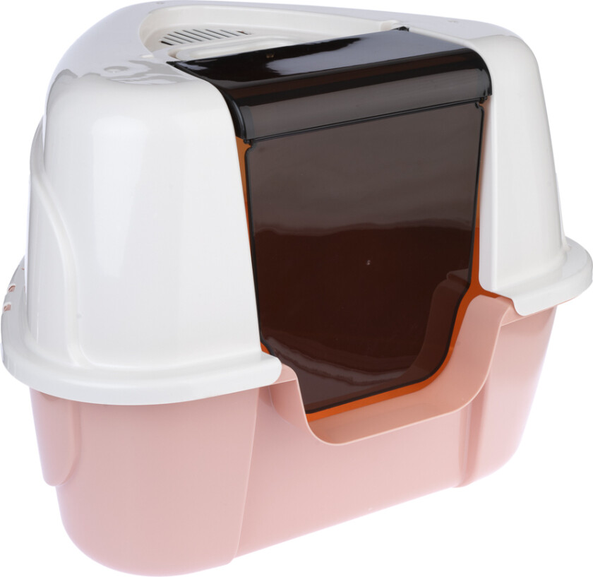 Hjørnetoalett Parfait - krem / rosa