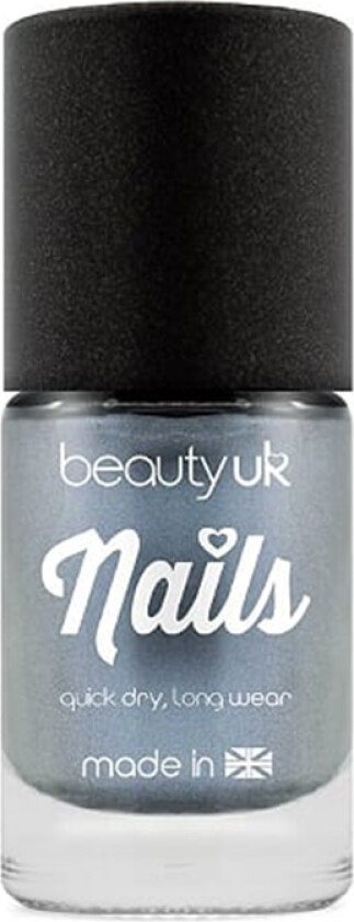 Beauty UK Chrome Nail Polish - Blå