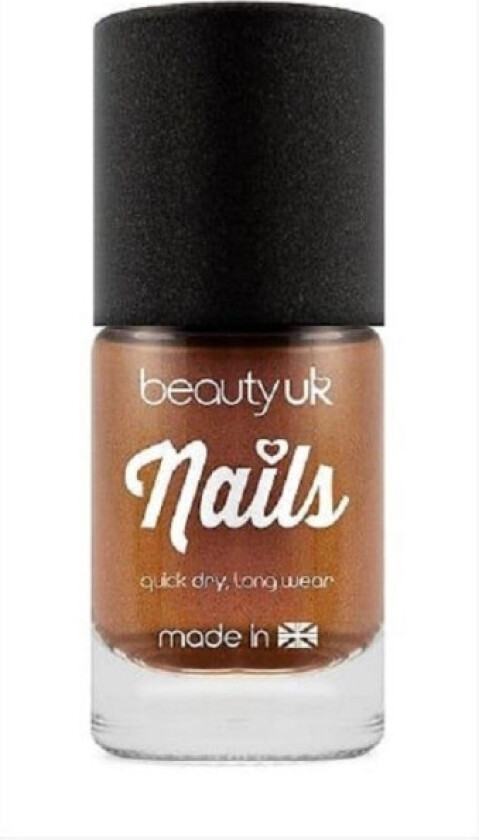 Beauty UK Chrome Nail Polish - Koppar