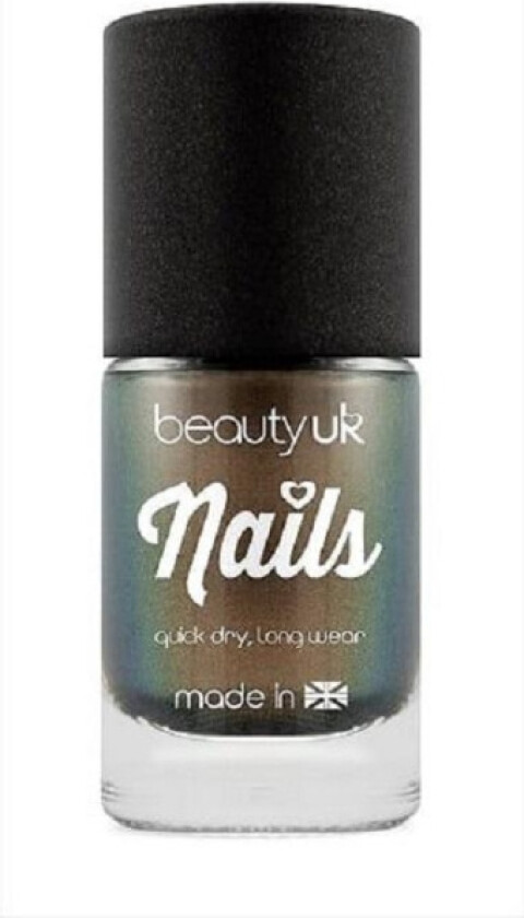 Beauty UK Chrome Nail Polish - Deep Gold