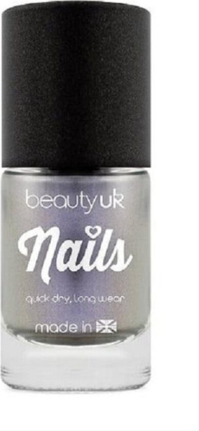 Beauty UK Chrome Nail Polish - Silver