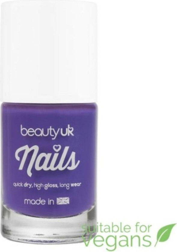 Beauty UK Nail Polish no.17 - Purple Pizazz