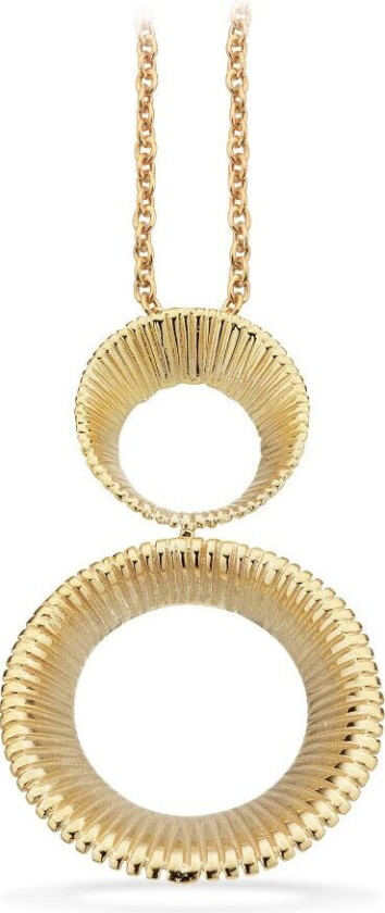 Forgylt Sølv Halskjede 238282