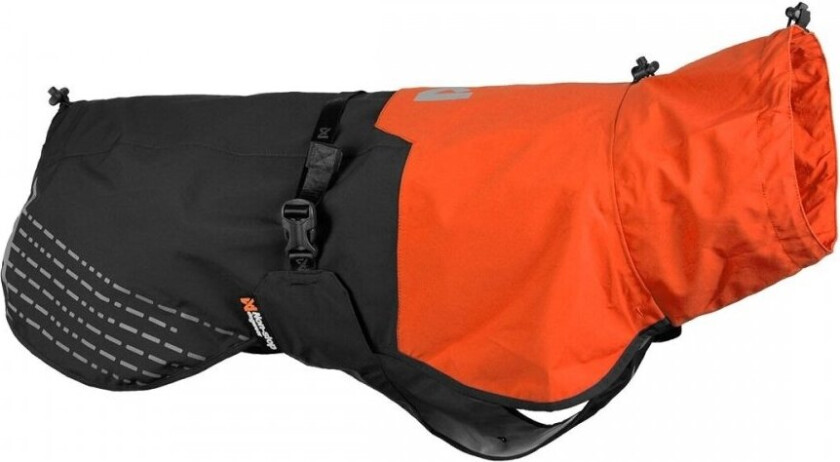Non-Stop Dogwear Fjord Regnjakke Svart/Oransje (60)