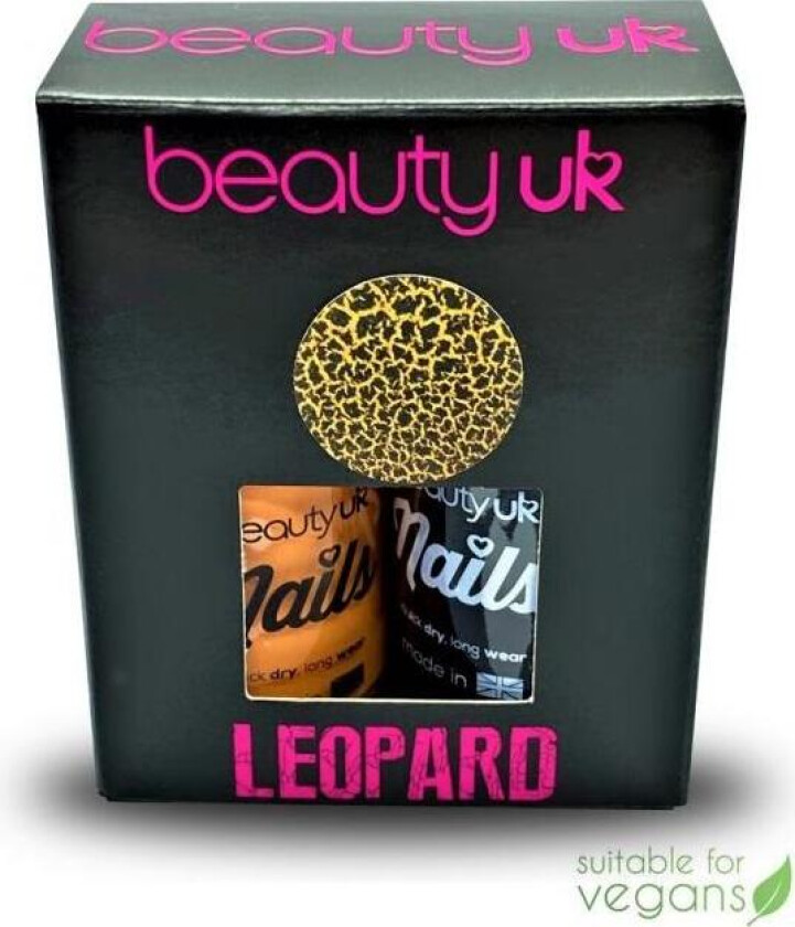 Beauty UK Nails Wild Things - Leopard 2x11ml