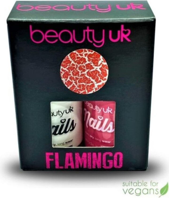 Beauty UK Nails Wild Things - Flamingo 2x11ml