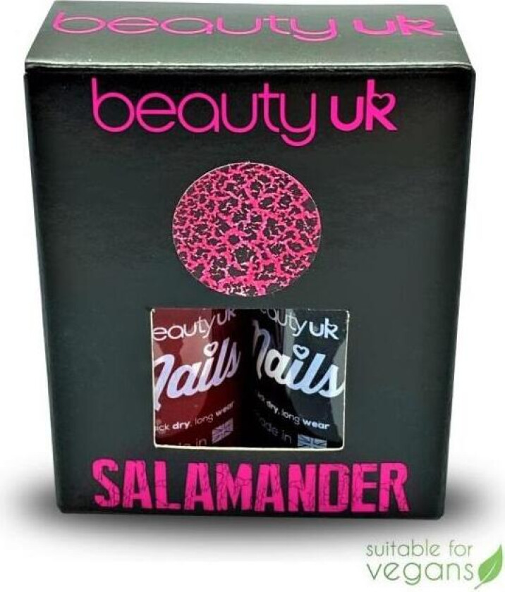 Beauty UK Nails Wild Things - Salamander 2x11ml