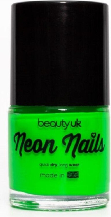 Beauty UK Neon Nail Polish - Green