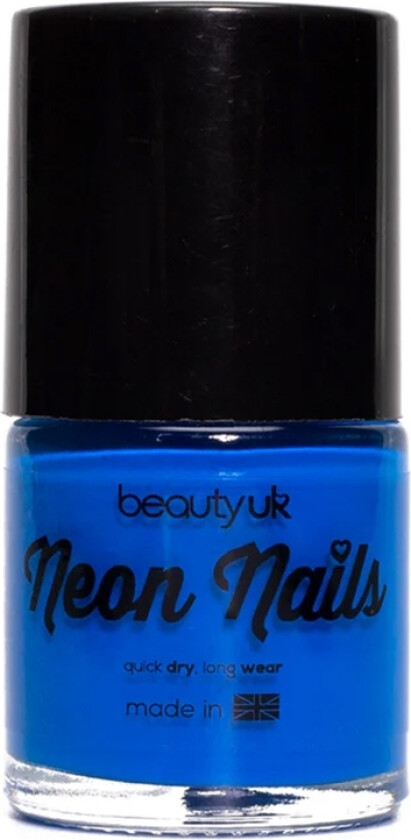 Beauty UK Neon Nail Polish - Blue