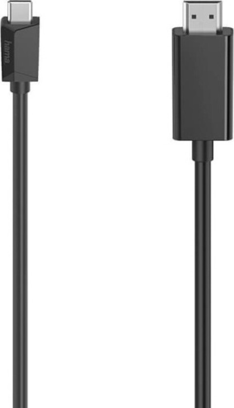 Kabel USB-C - HDMI Ultra-HD 4K 1,5m Svart