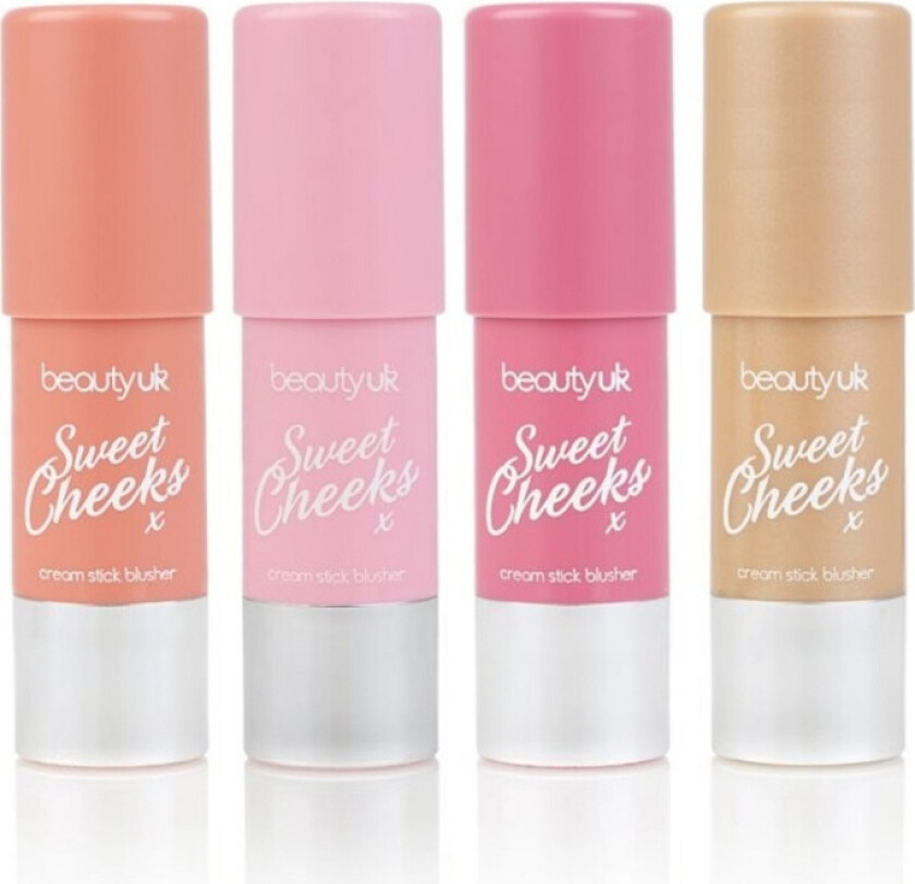 Beauty UK Sweet Cheeks Gift Set 4pcs