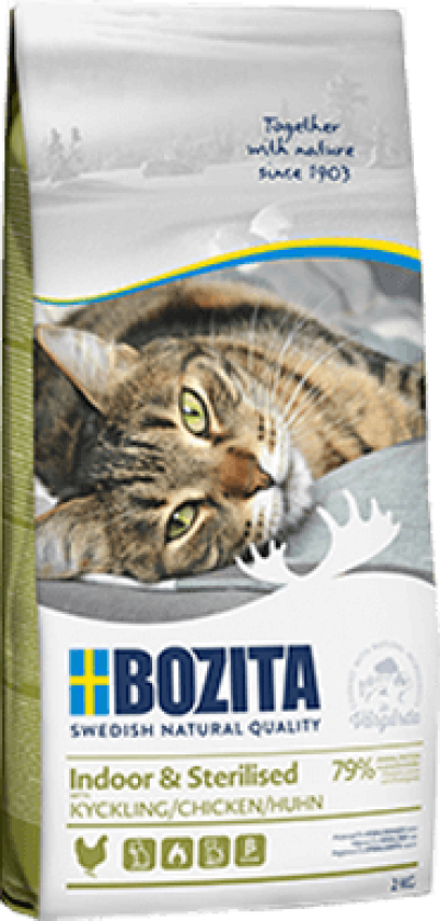 Bozita Indoor & Sterilised Chicken (400 g)