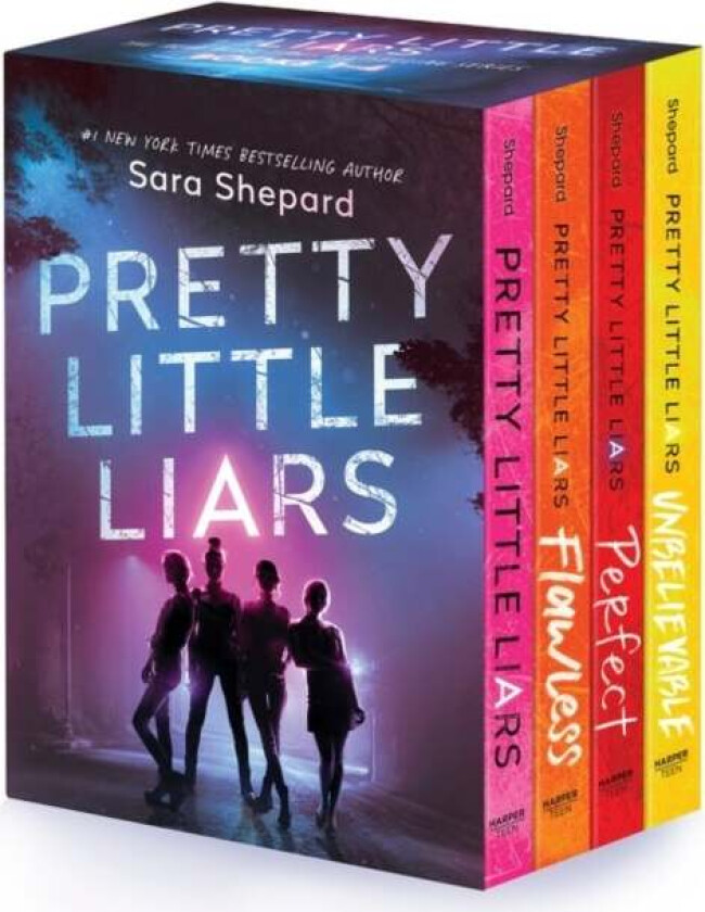 Pretty Little Liars 4-Book Paperback Box Set Av Sara Shepard