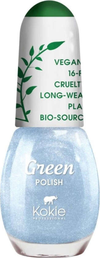 Kokie Green Nail Polish - Glass Slipper