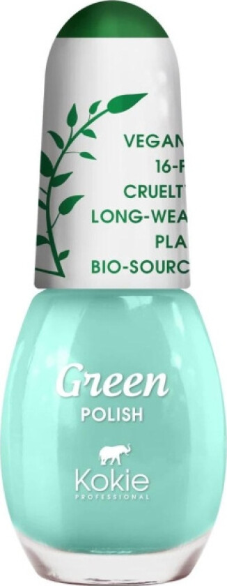 Kokie Green Nail Polish - What Deadline