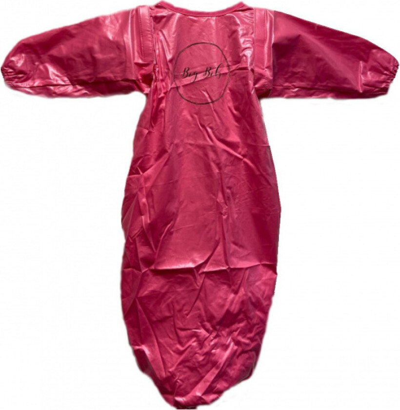 Praktisk langermet smekke, rosa