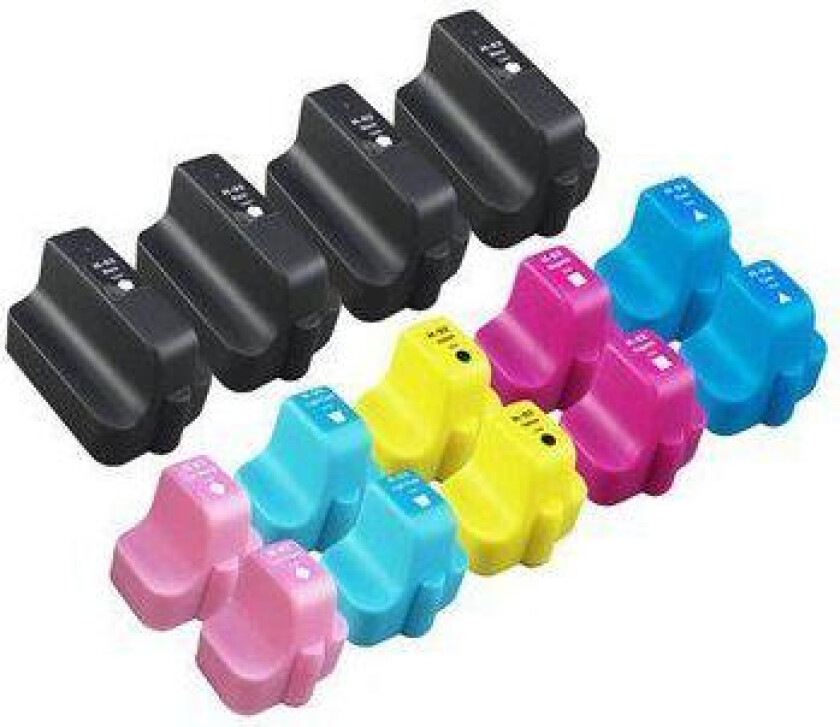 Kompatibel - 363 XL blekkpatron økonomipakke 14 stk 270 ml