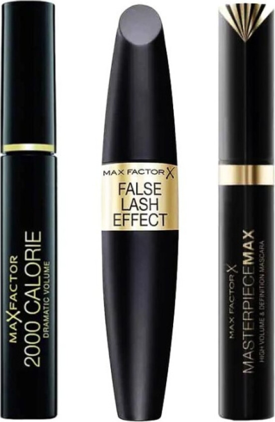 3-pack Mascara Mix 2000 Calorie + False Lash Effect + Masterpiece Max