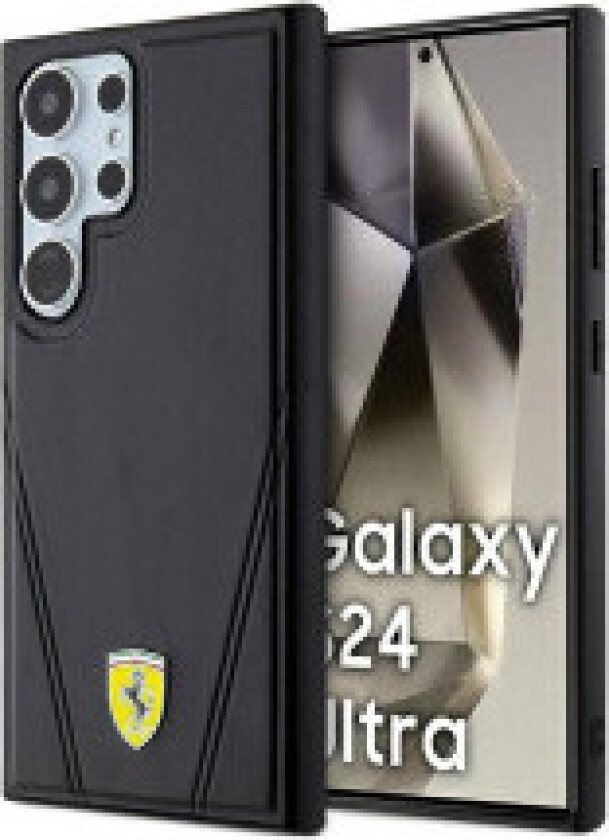 Ferrari Hot Stamp V Lines MagSafe - Samsung Galaxy S24 Ultra-deksel