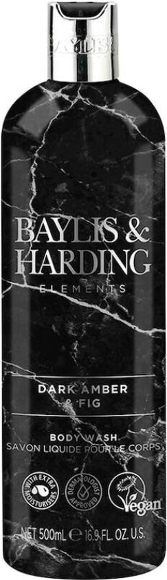Elements Dark Amber & Fig Body Wash 500ml