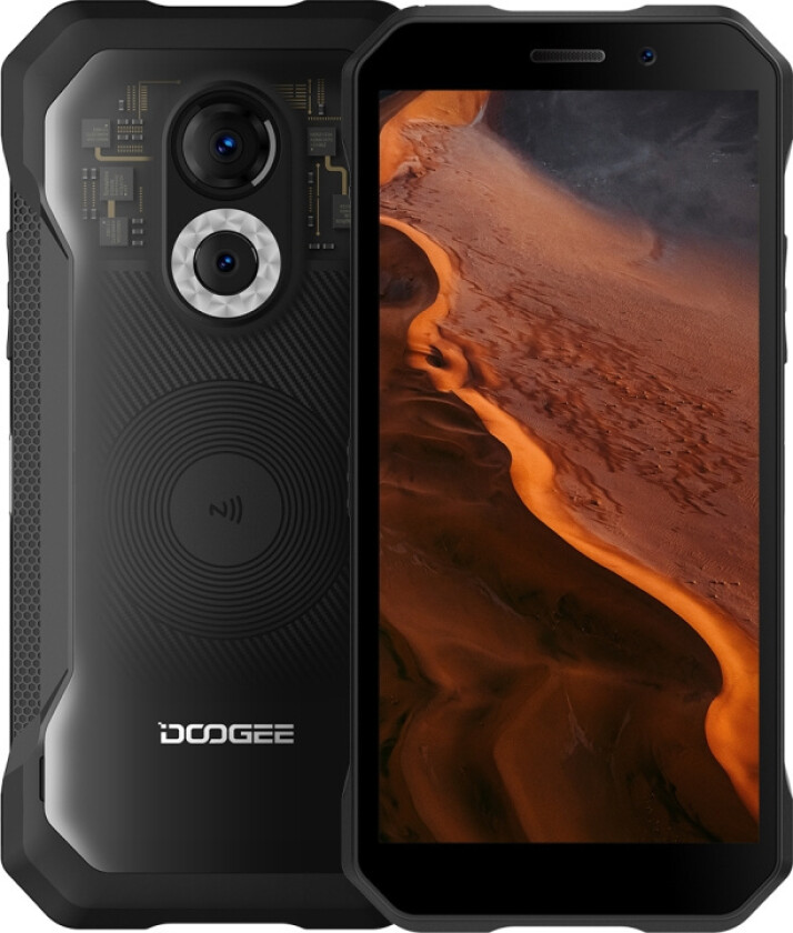 S61 Pro-telefon, 128/6 GB, svart