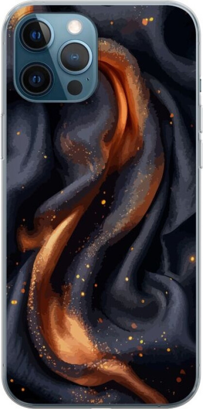 Mobildeksel til Apple iPhone 12 Pro med Brennende silke motiv