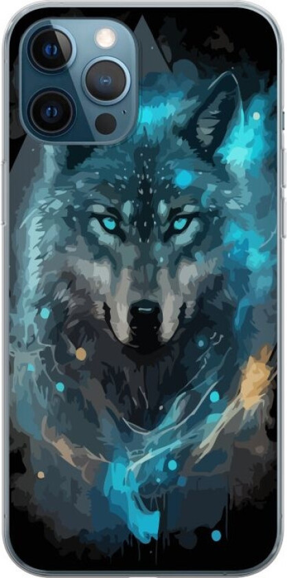 Mobildeksel til Apple iPhone 12 Pro med Ulve motiv