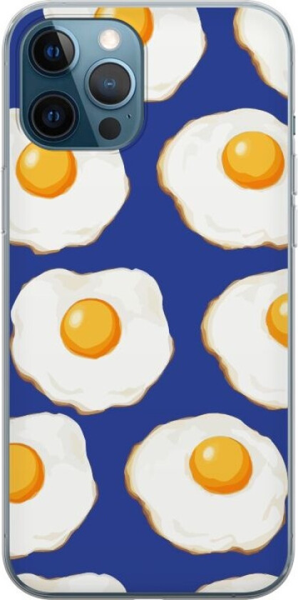 Mobildeksel til Apple iPhone 12 Pro med Stekte egg motiv