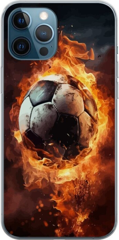 Mobildeksel til Apple iPhone 12 Pro med Fotball motiv