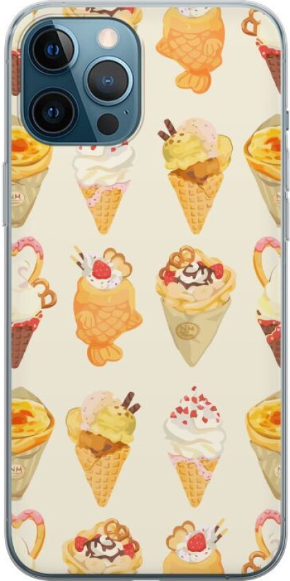 Mobildeksel til Apple iPhone 12 Pro Max med Glassig motiv