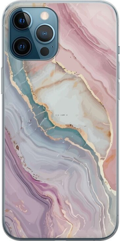 Mobildeksel til Apple iPhone 12 Pro Max med Marmor motiv