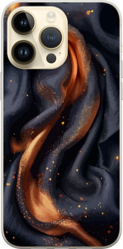 Mobildeksel til Apple iPhone 15 Pro Max med Brennende silke motiv