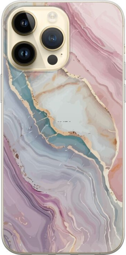 Mobildeksel til Apple iPhone 15 Pro Max med Marmor motiv