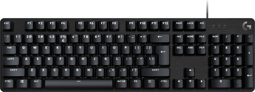 G413 SE - US - Gamingtastatur - Amerikansk Engelsk - Svart