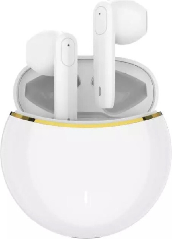 TWS BE70 - Trådløse Bluetooth In-Ear-hodetelefoner, hvit