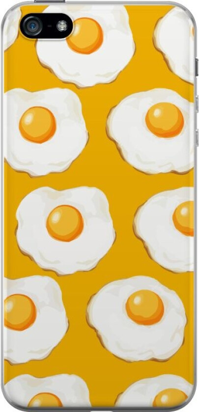 Mobildeksel til Apple iPhone 5 med Stekt egg motiv