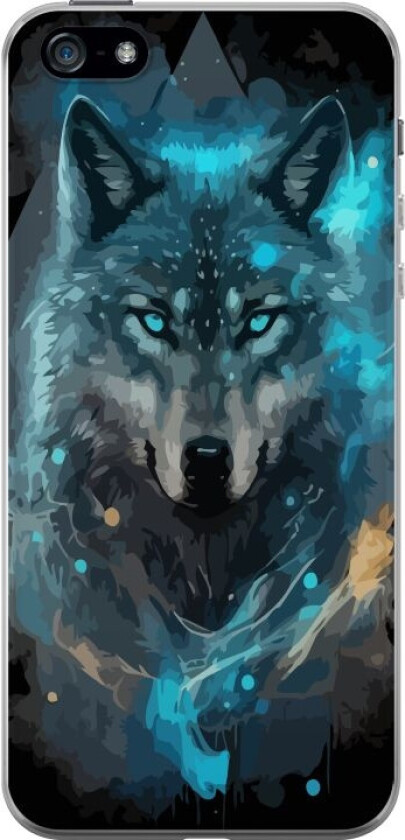 Mobildeksel til Apple iPhone 5 med Ulve motiv