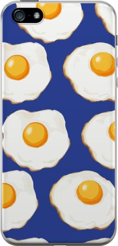 Mobildeksel til Apple iPhone 5 med Stekte egg motiv