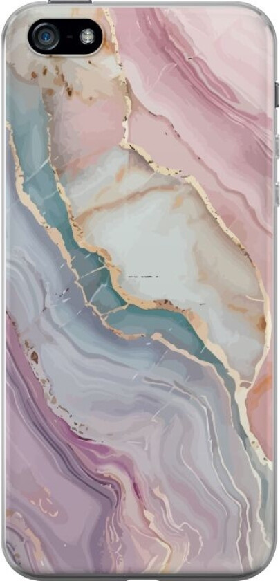 Mobildeksel til Apple iPhone 5 med Marmor motiv