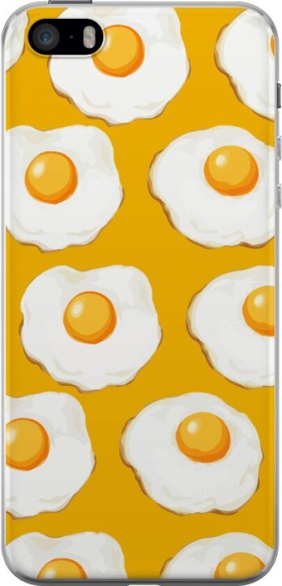 Mobildeksel til Apple iPhone 5s med Stekt egg motiv
