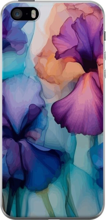 Mobildeksel til Apple iPhone 5s med Magiske blomster motiv