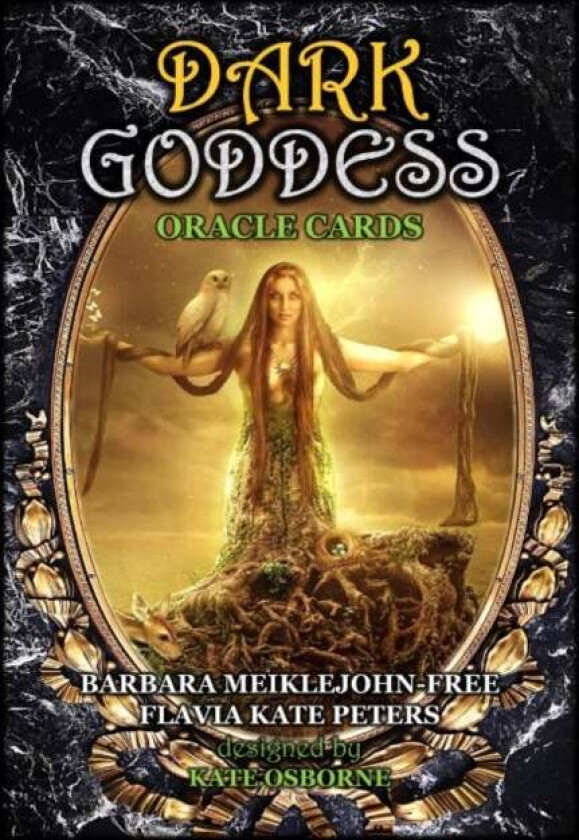 Dark Goddess Oracle Cards av Barbara (Barbara Meiklejohn-Free) Meiklejohn-Free, Flavia Kate (Flavia Kate Peters) Peters
