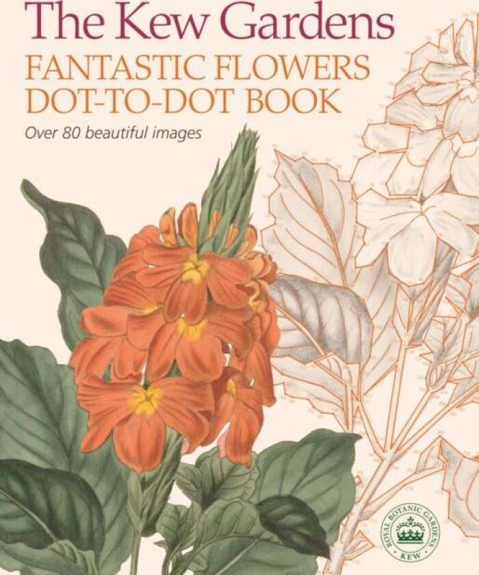 The Kew Gardens Fantastic Flowers Dot-to-Dot Book av David Woodroffe