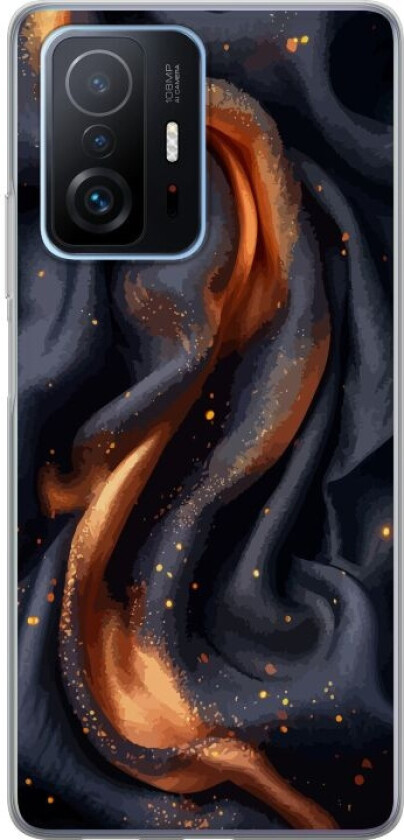 Mobildeksel til Xiaomi 11T med Brennende silke motiv