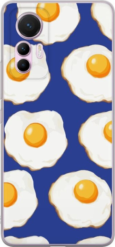 Mobildeksel til Xiaomi 12 Lite med Stekte egg motiv